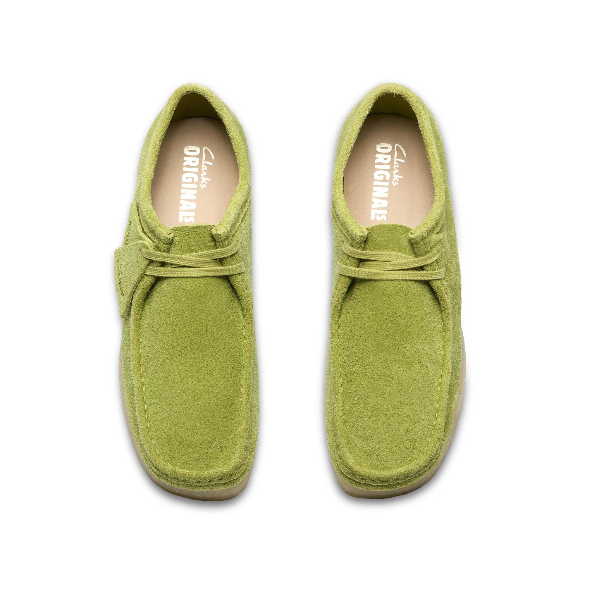 Clarks Wallabee Lime Suede