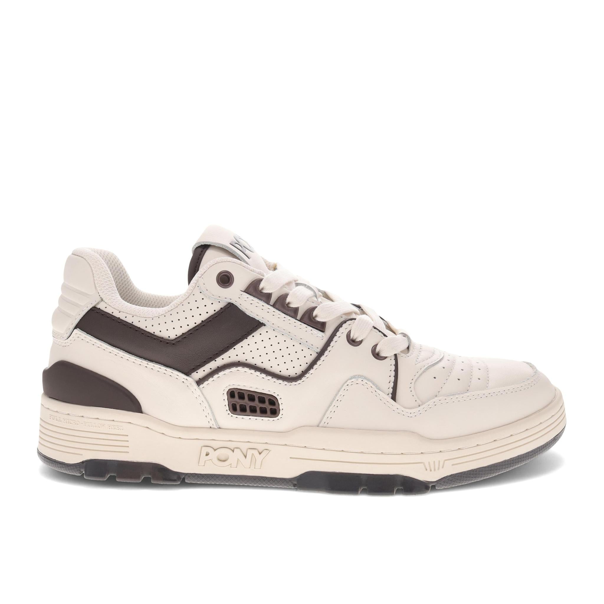 Pony M100 Low Off White/Brown
