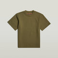 GSxWVB Oversized Boxy Tee Army Green