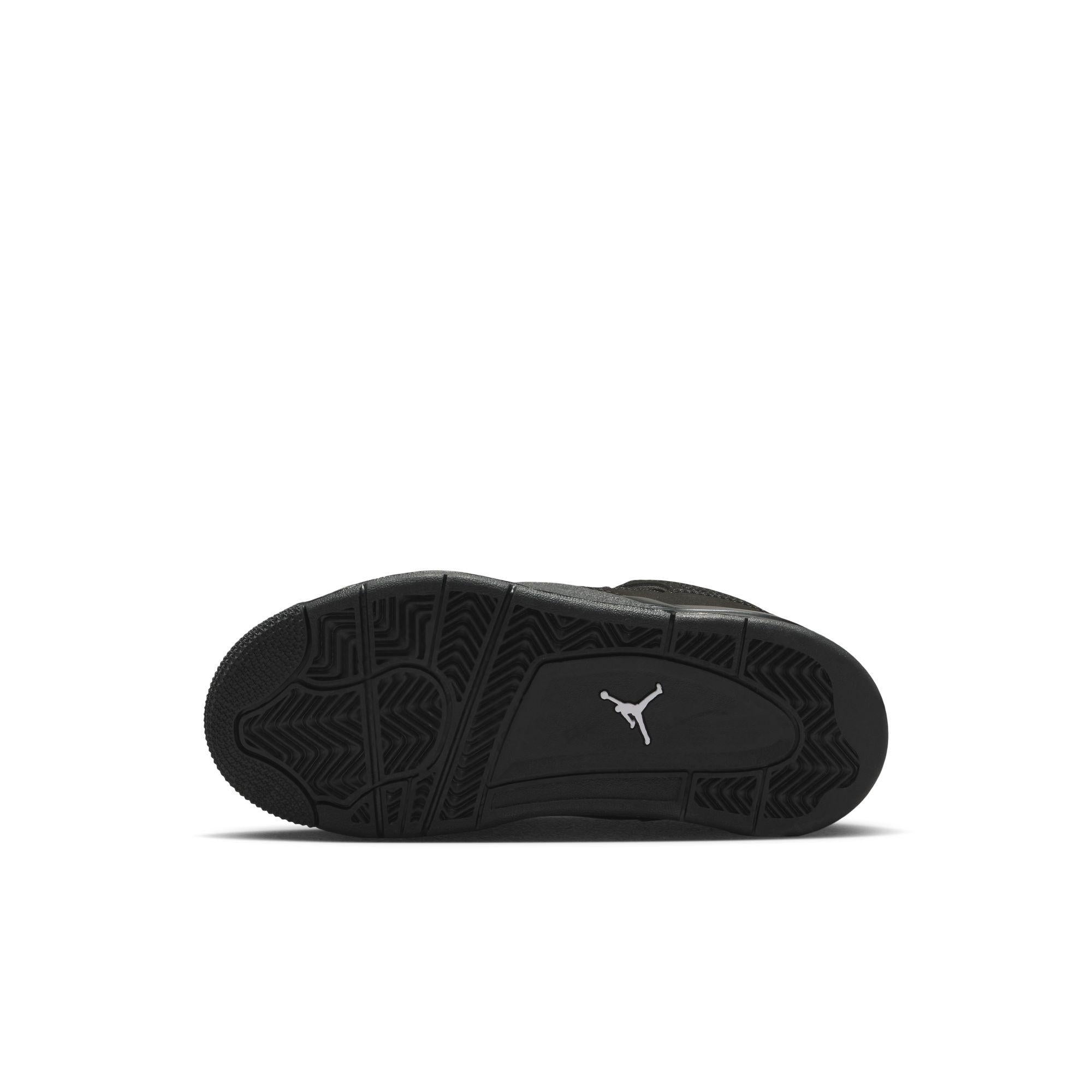 Jordan 4 Retro Little Kids' Shoes "Black Cat"