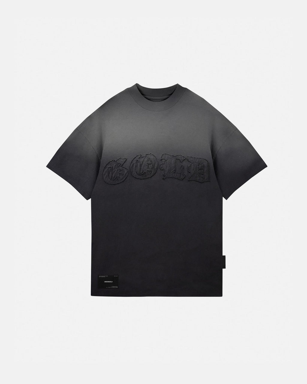 Undergold Gratia Plena Gold T-Shirt Faded Black