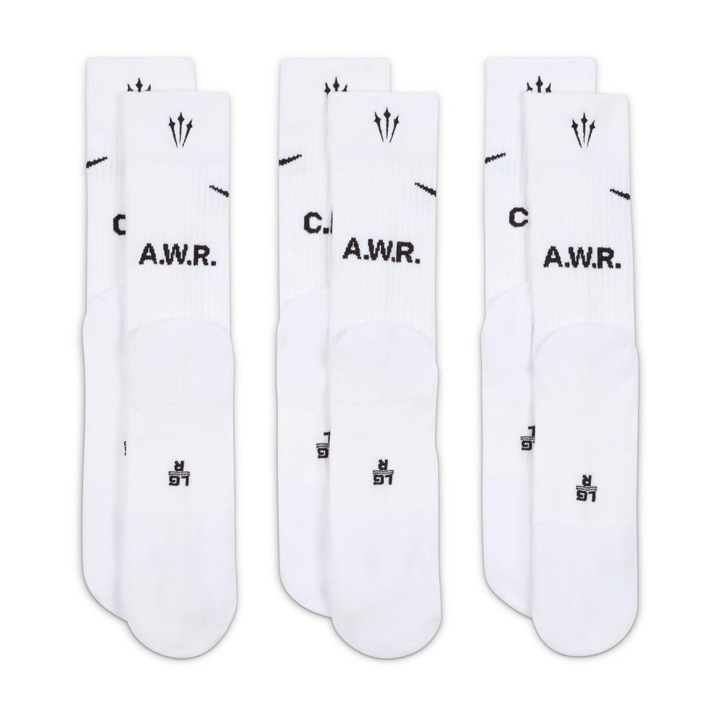 Nike x NOCTA Crew Socks 3 Pack White