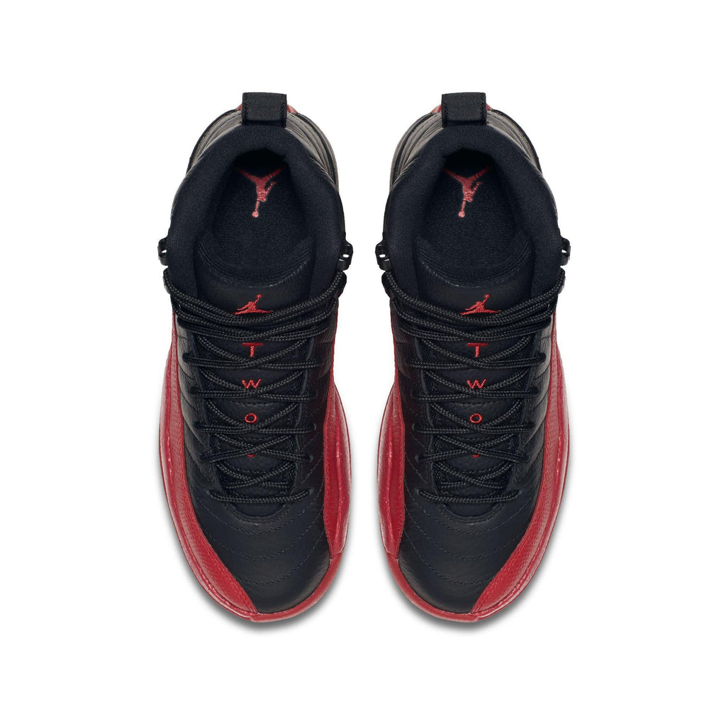 Air Jordan 12 Retro Big Kids' Shoes Black/Varsity Red