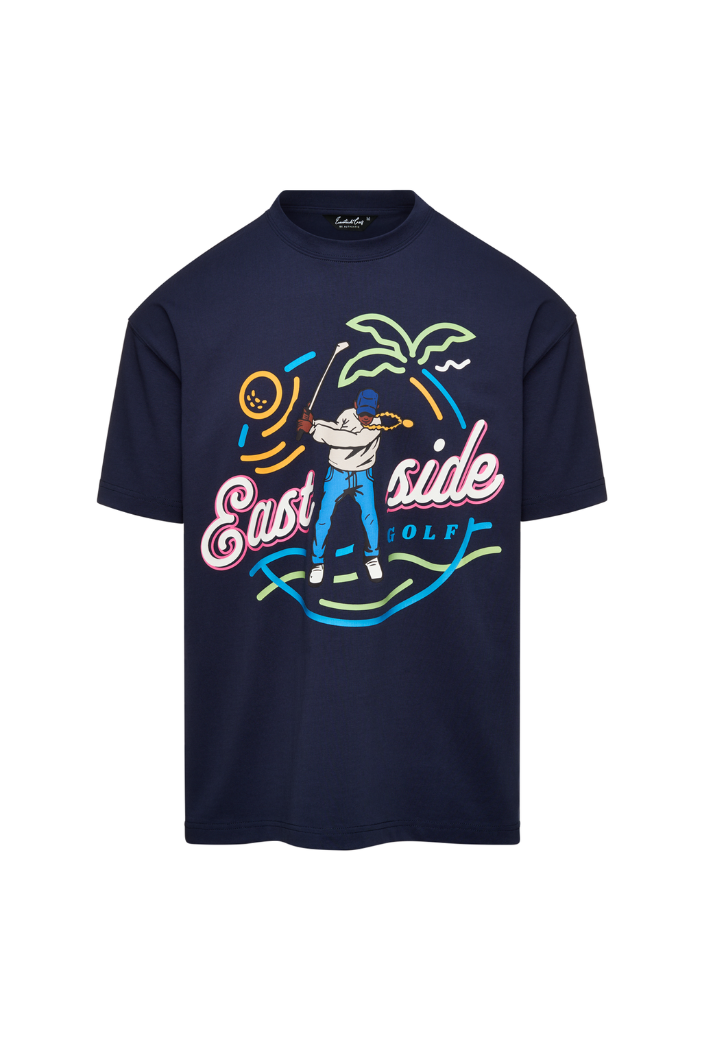 Eastside Golf Limited Edition Paradise Tee Midnight Navy