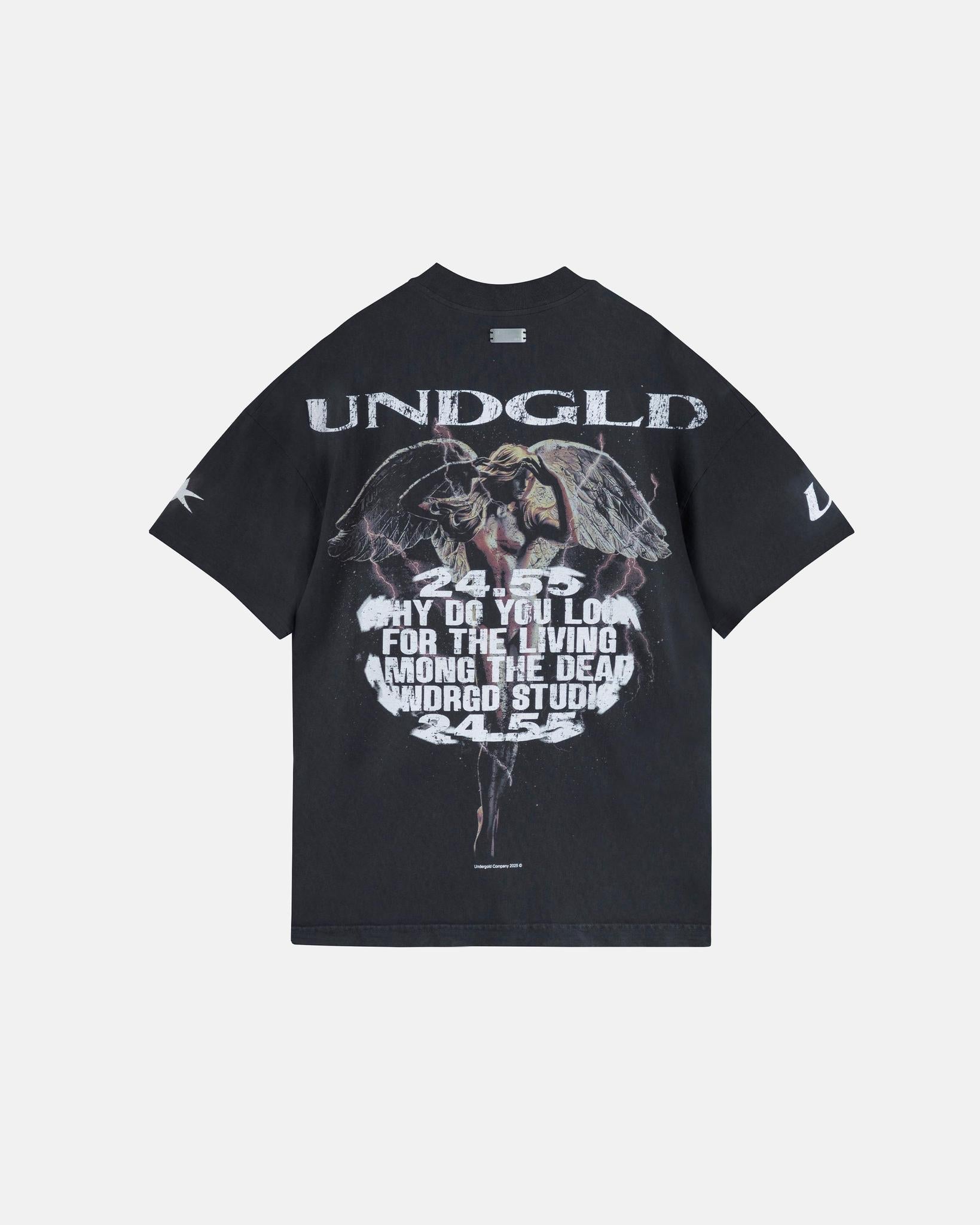 Undergold Agnus Dei Valkyrie T-Shirt Vintage Black