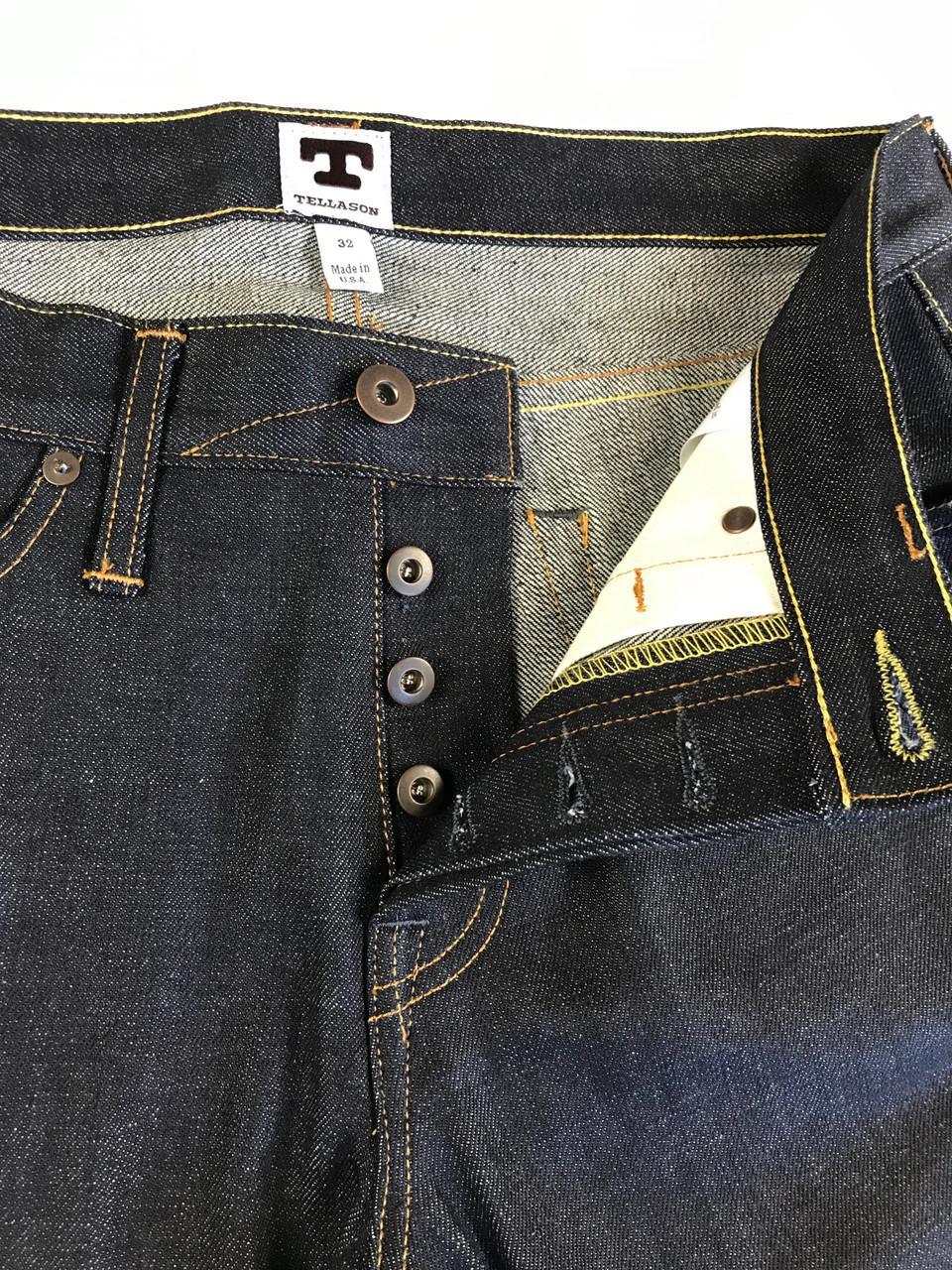 Tellason Ankara Straight Leg Jean 14.75 oz. Selvedge Denim