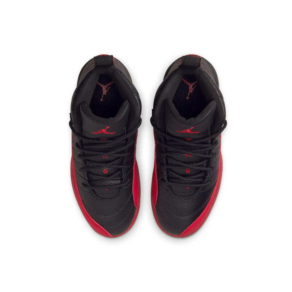 Jordan 12 Retro Little Kids' Shoes Black/Varsity Red