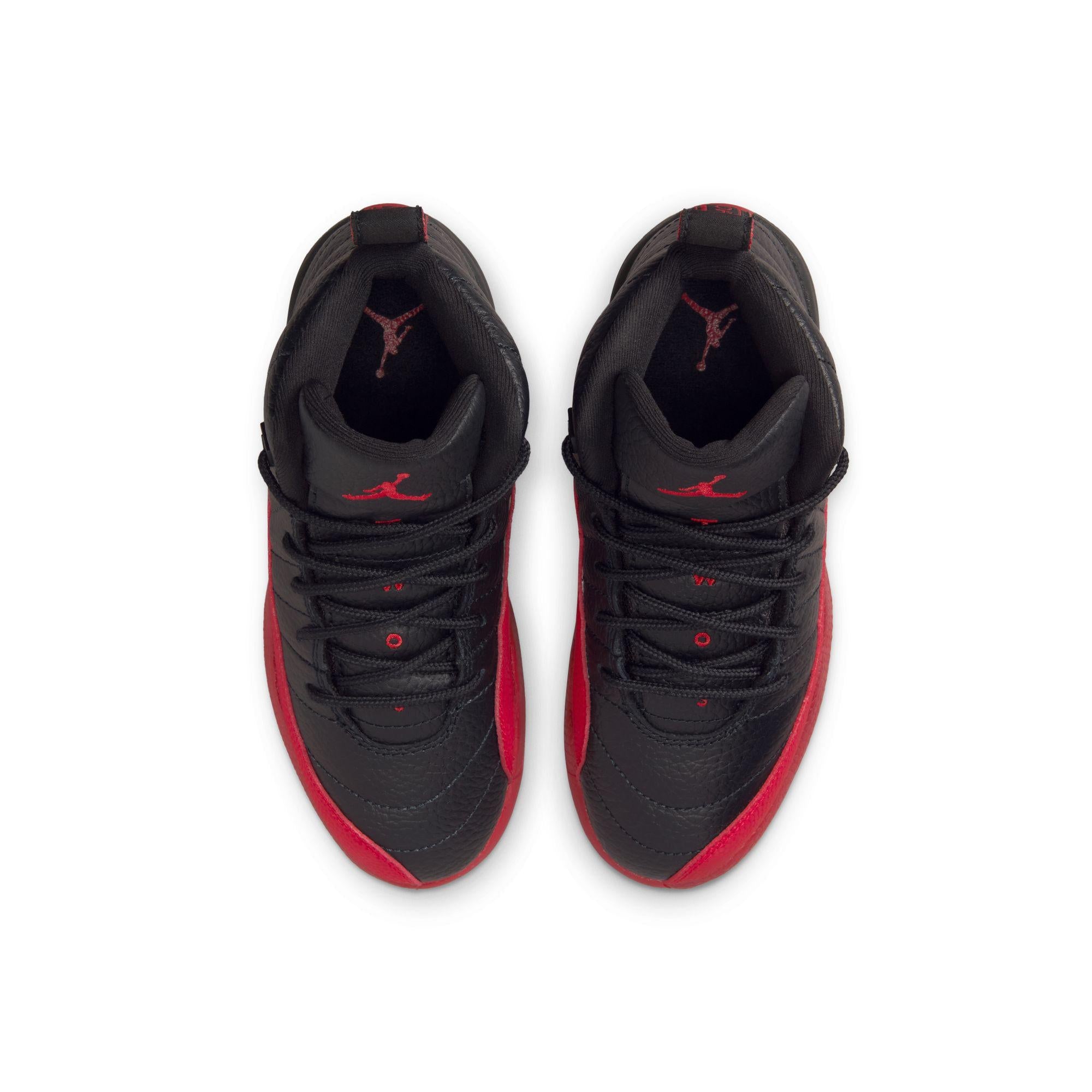 Jordan 12 Retro Little Kids' Shoes Black/Varsity Red