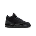 Air Jordan 3 Retro Big Kids' Shoes Black/Dark Charcoal-White