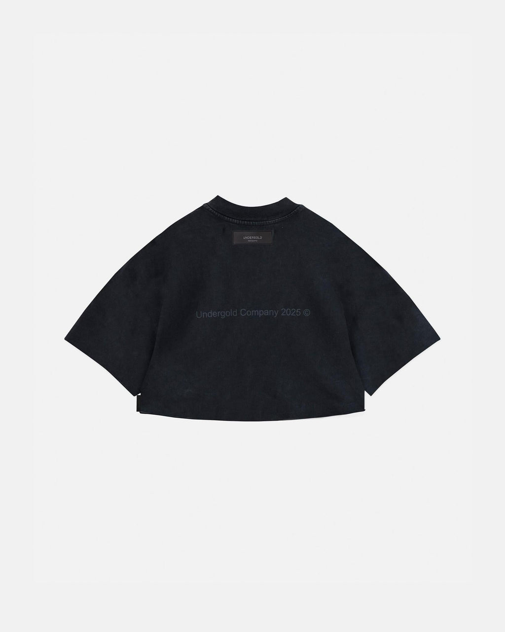 Undergold Agnus Dei Freedom Crop Top Vintage Black