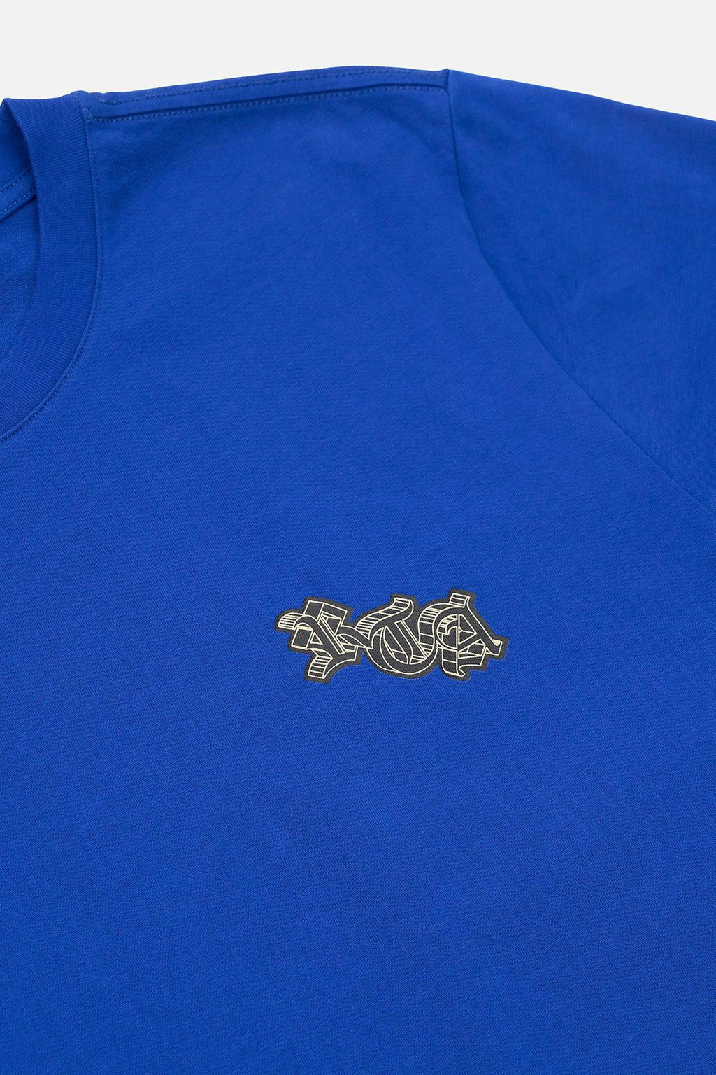 RTA Liam | Navy Old English Paradise Tee