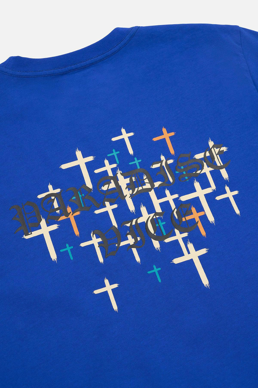 RTA Liam | Navy Old English Paradise Tee