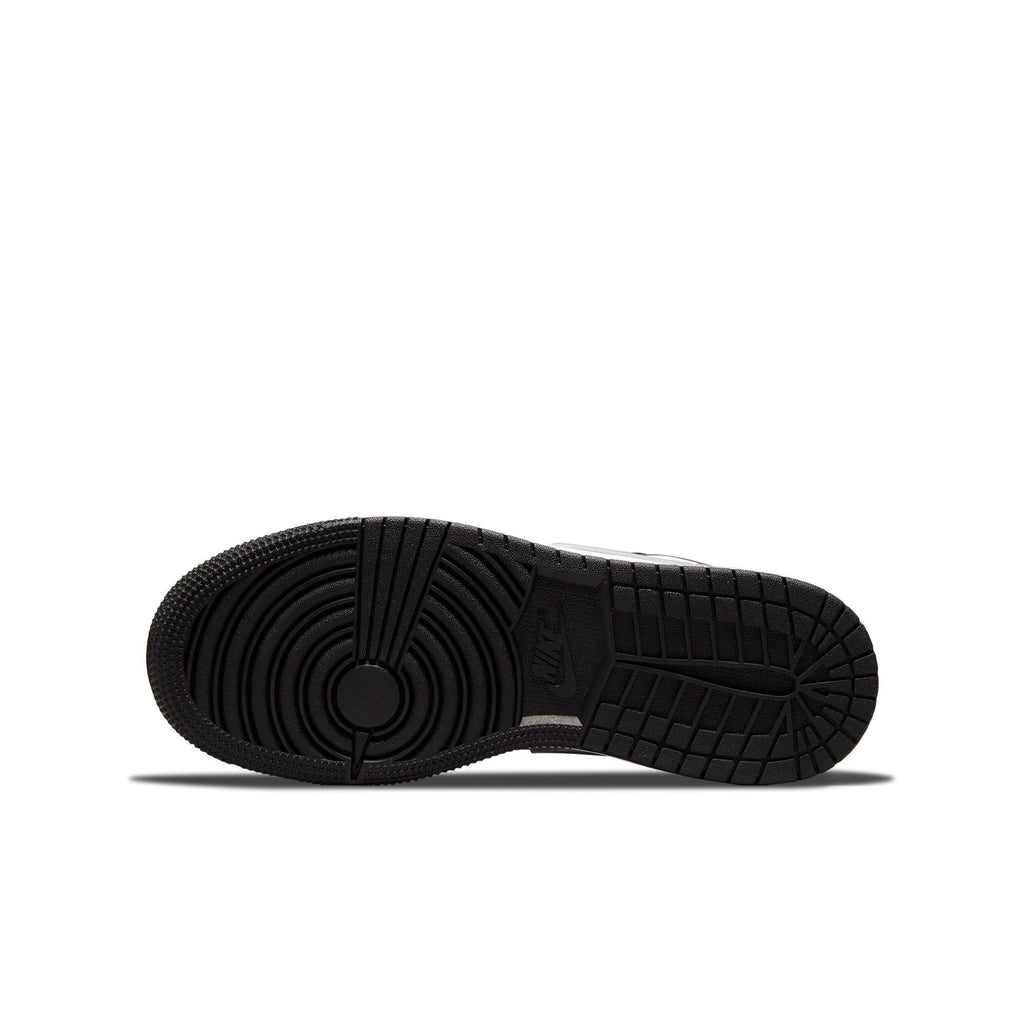 Air Jordan 1 Low Big Kids' Shoes Black/Particle Grey-White