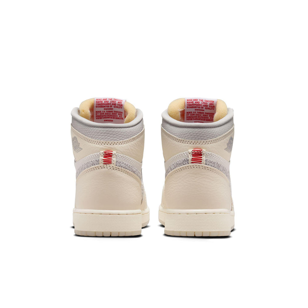 Air Jordan 1 Retro High OG Big Kid's Shoes "Sail/University Red"