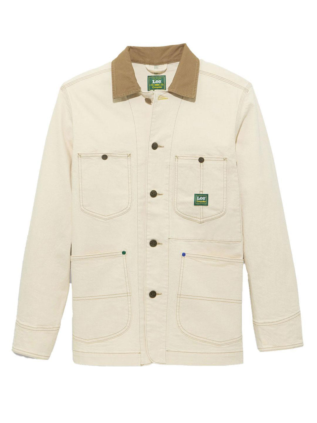 Lee x Crayola Men's Chore Jacket Ecru