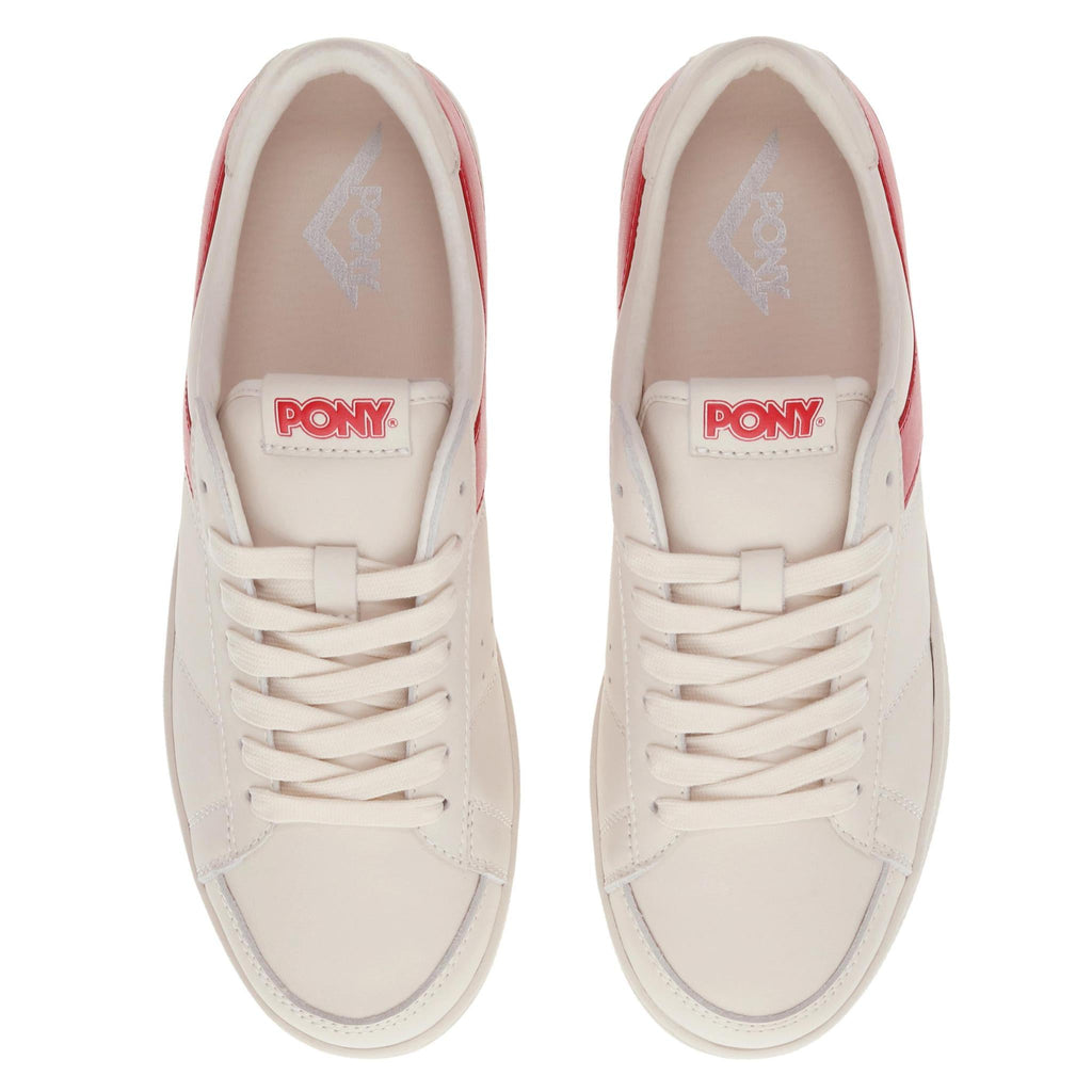 Pony M-80 Low Off-White/Red