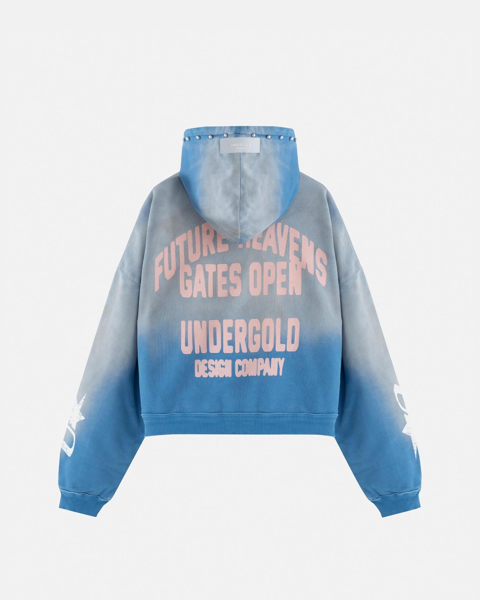 Undergold Agnus Dei Future Heavens Hoodie Storm Blue