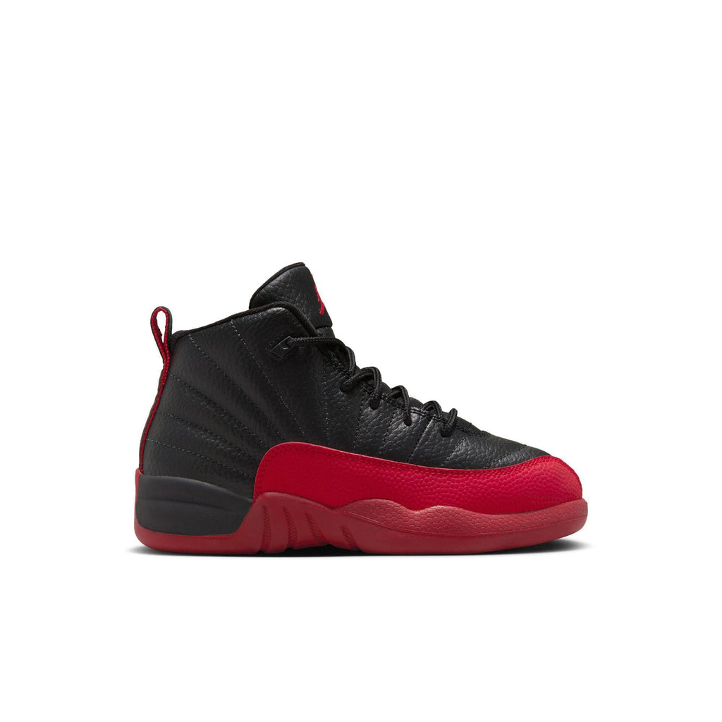 Jordan 12 Retro Little Kids' Shoes Black/Varsity Red