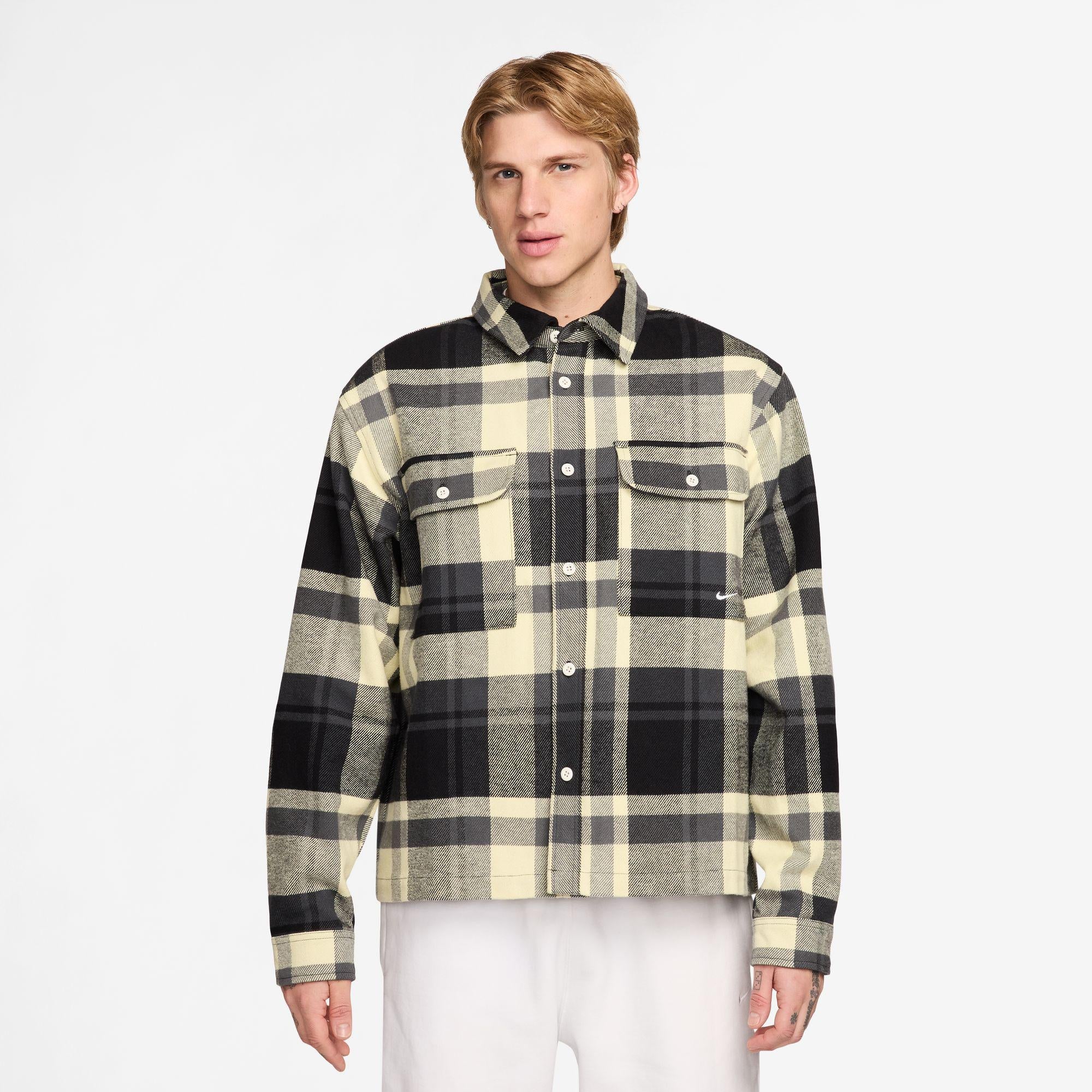 Nike Life Men's Field Shirt Anthracite