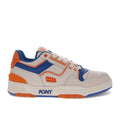 Pony M100 Low Off White/Blue/Orange