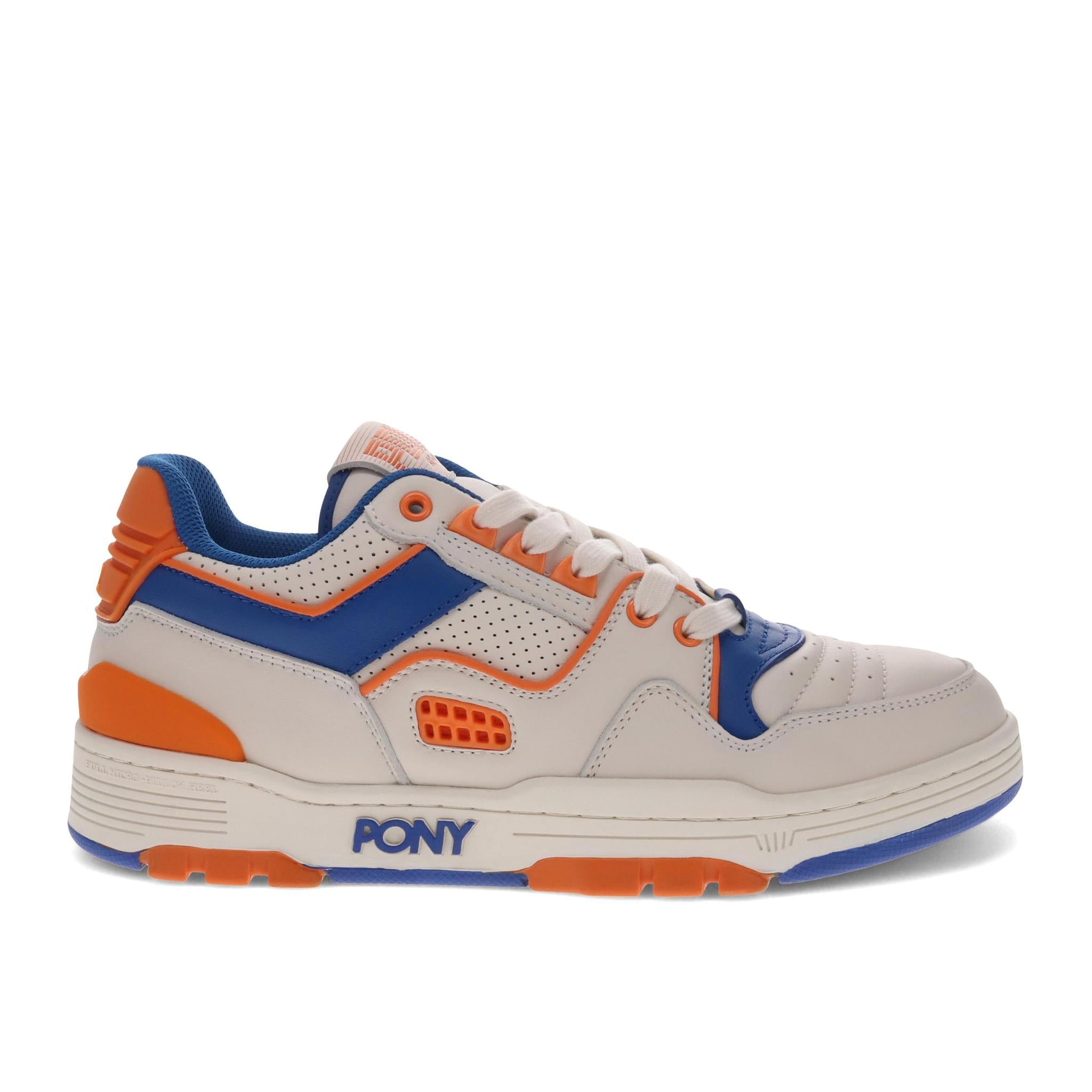 Pony M100 Low Off White/Blue/Orange
