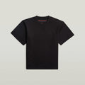 GSxWVB Oversized Boxy Tee Black