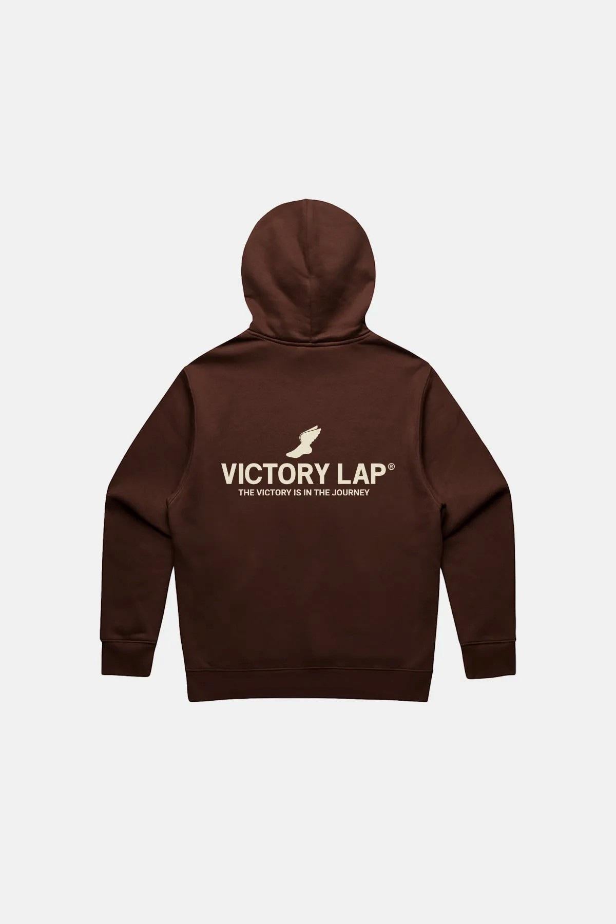 Victory Lap Slogan Hoodie