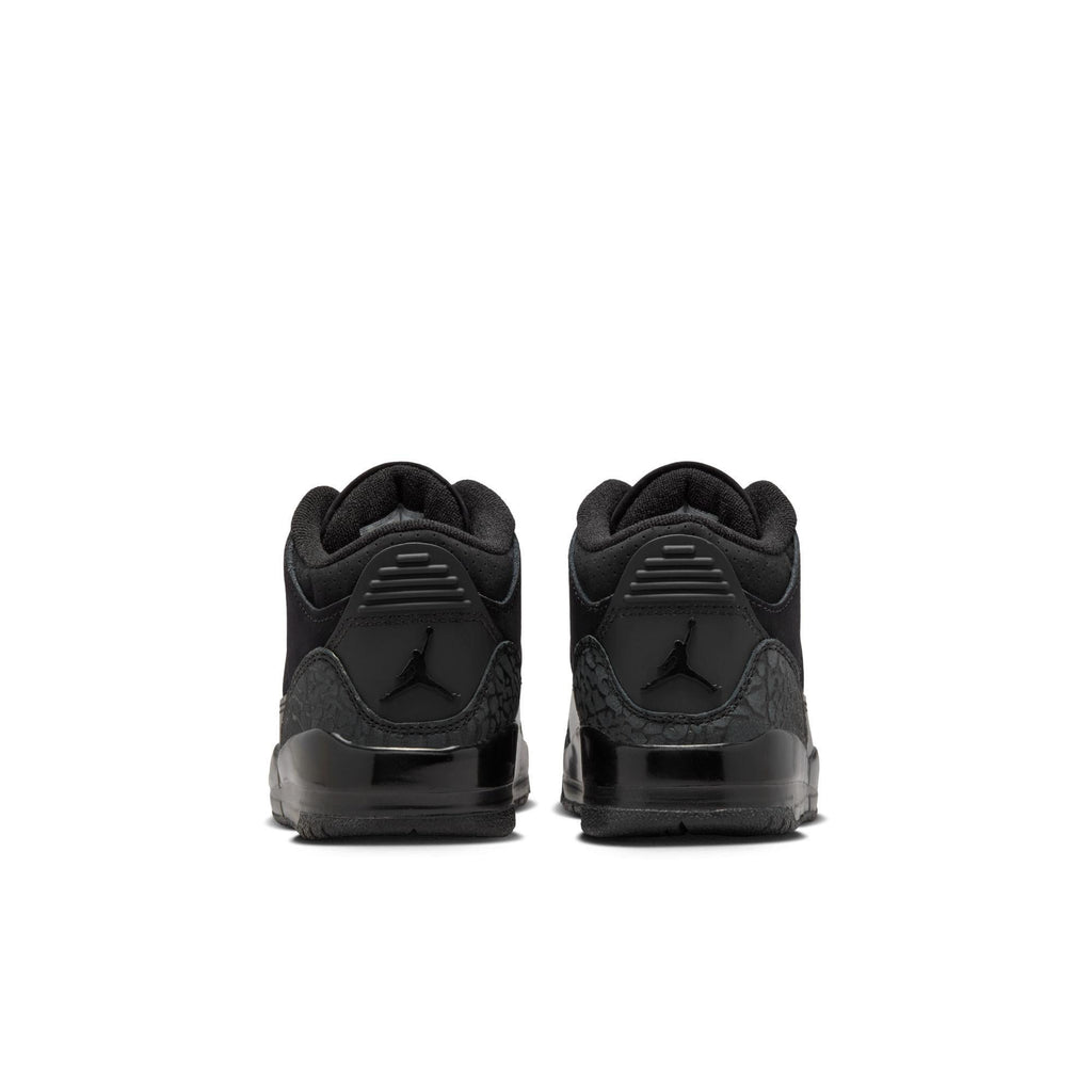 Jordan 3 Retro Little Kids' Shoes Black/Dark Charcoal-White
