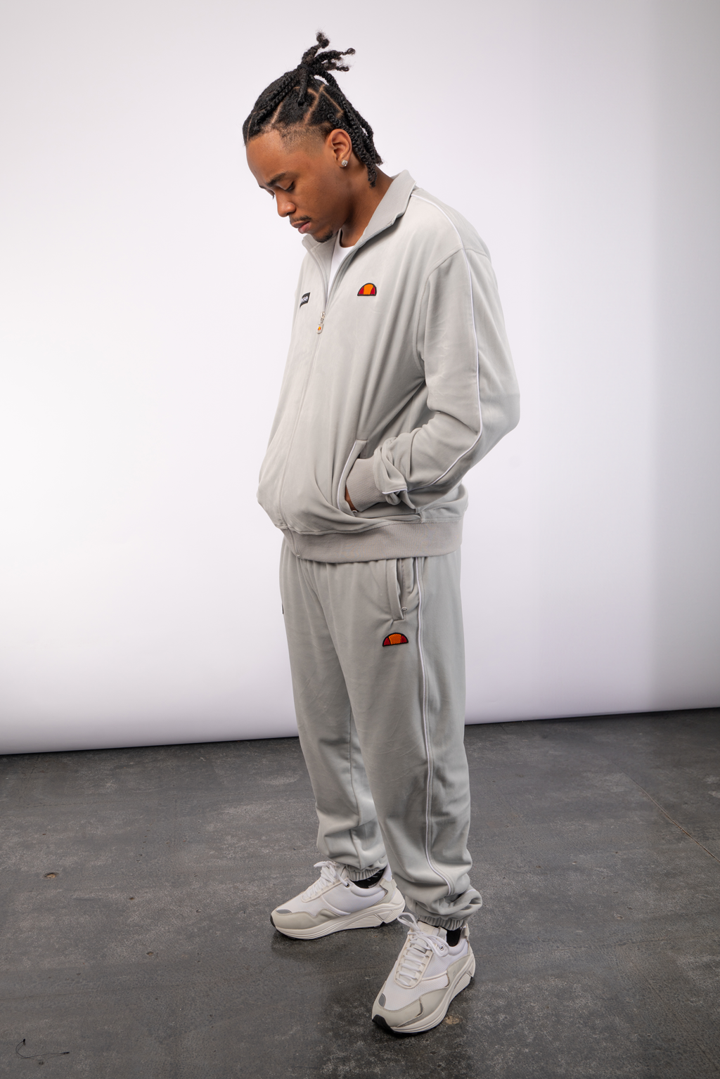 Ellesse Napoli Pant Jog Pant Light Grey