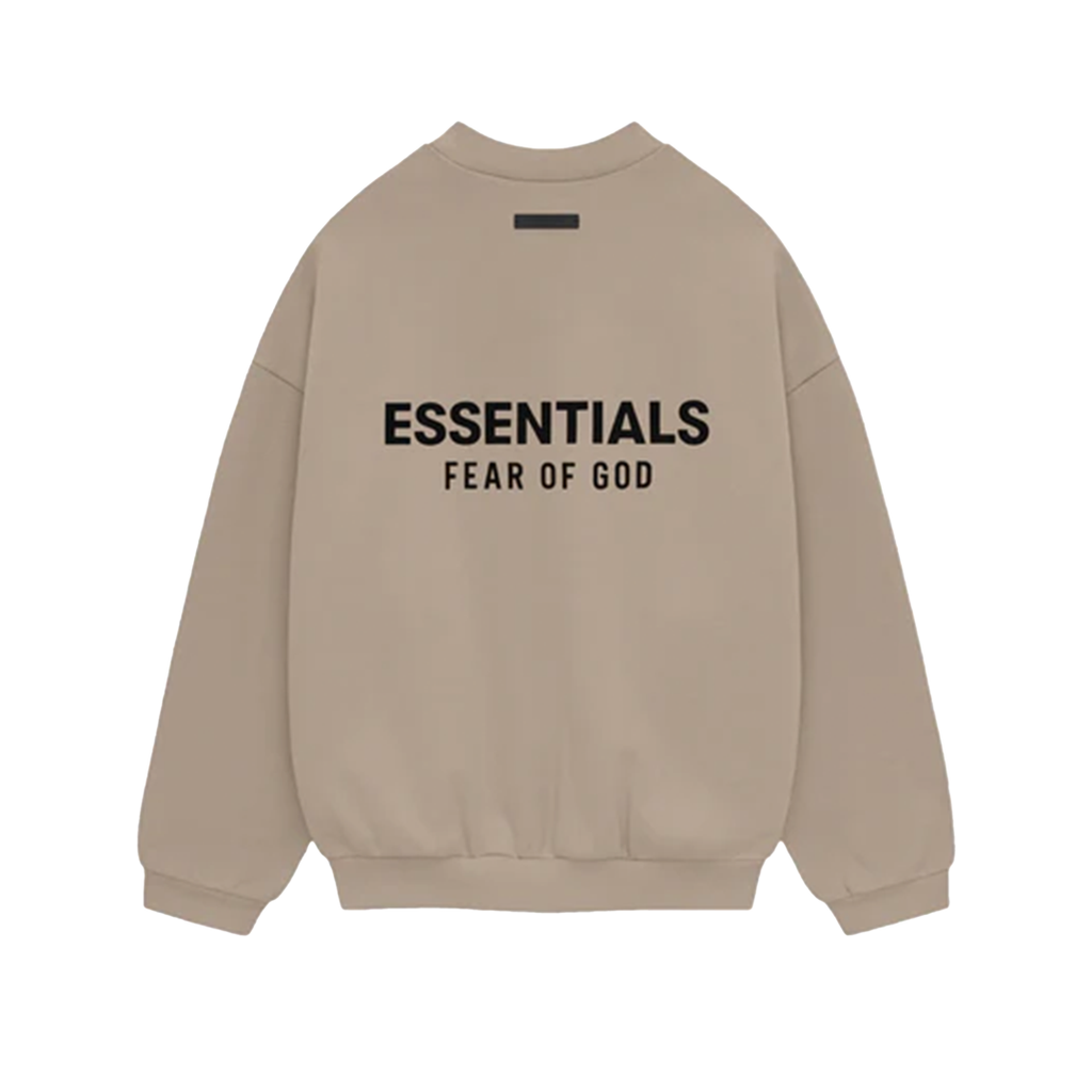 Fear of God Essentials Fleece Crewneck Desert Sand
