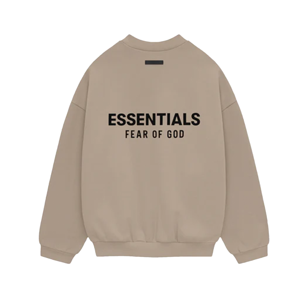 Fear of God Essentials Fleece Crewneck Desert Sand