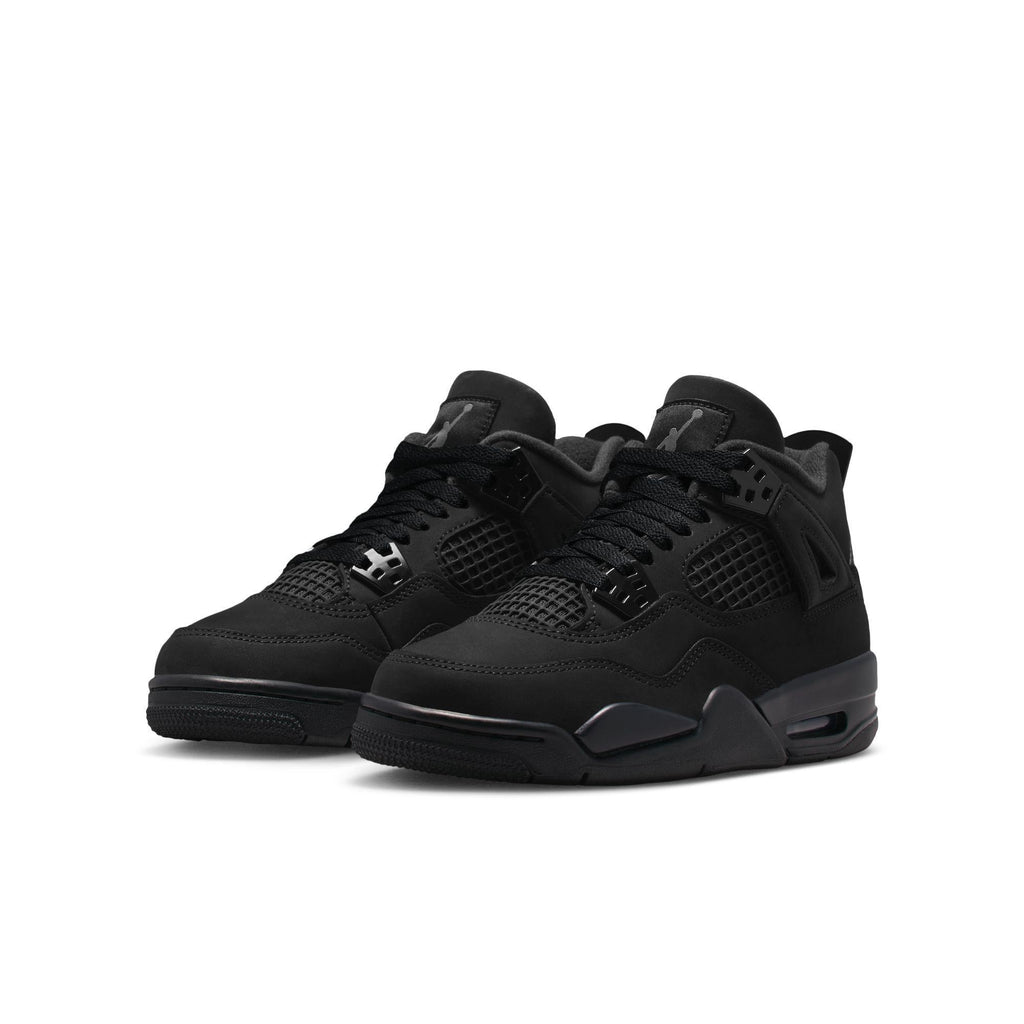 Air Jordan 4 Retro Big Kids' Shoes "Black Cat"