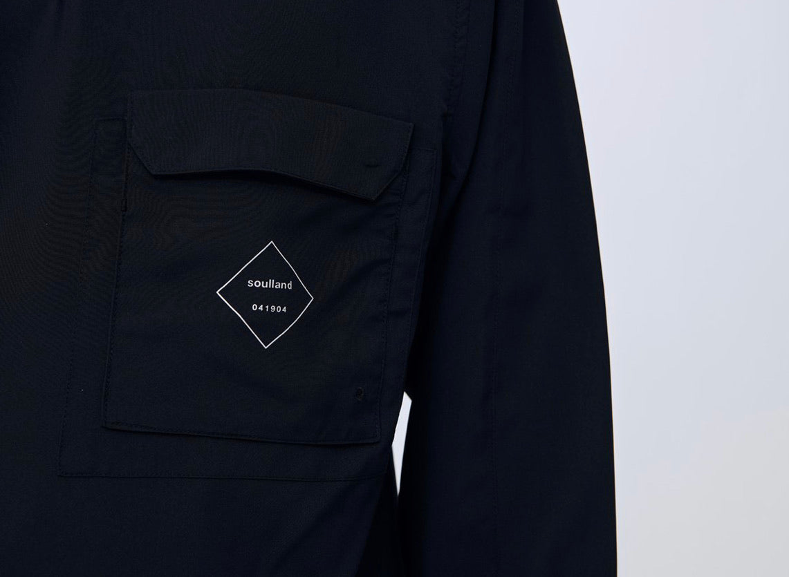 SOUL LAND “MARLON BLACK TRACKSUIT JACKET”