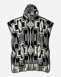 PENDLETON HARDING BLACK ADULT HOODED TOWEL