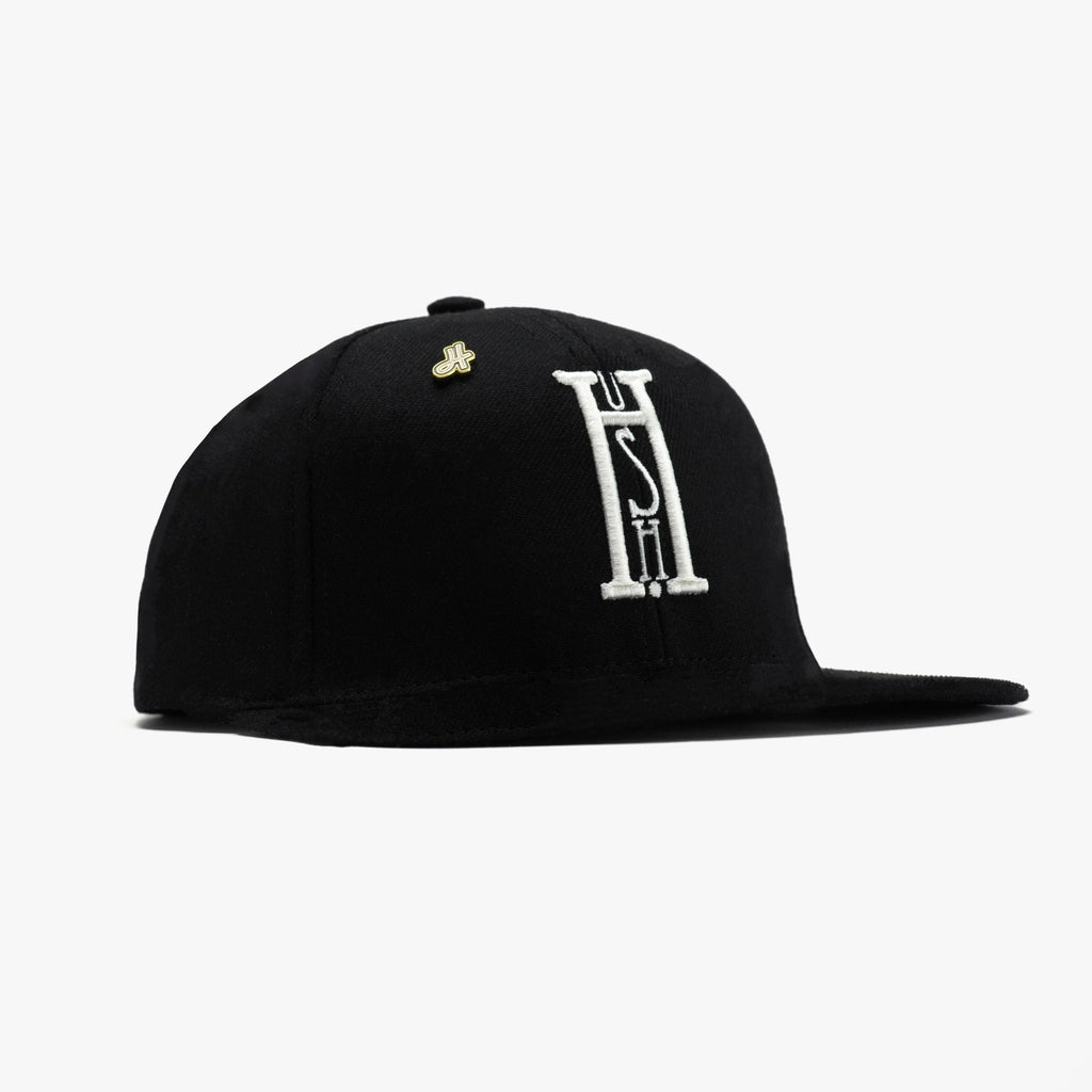 HUSH HAT "H-USH" (BLACK)