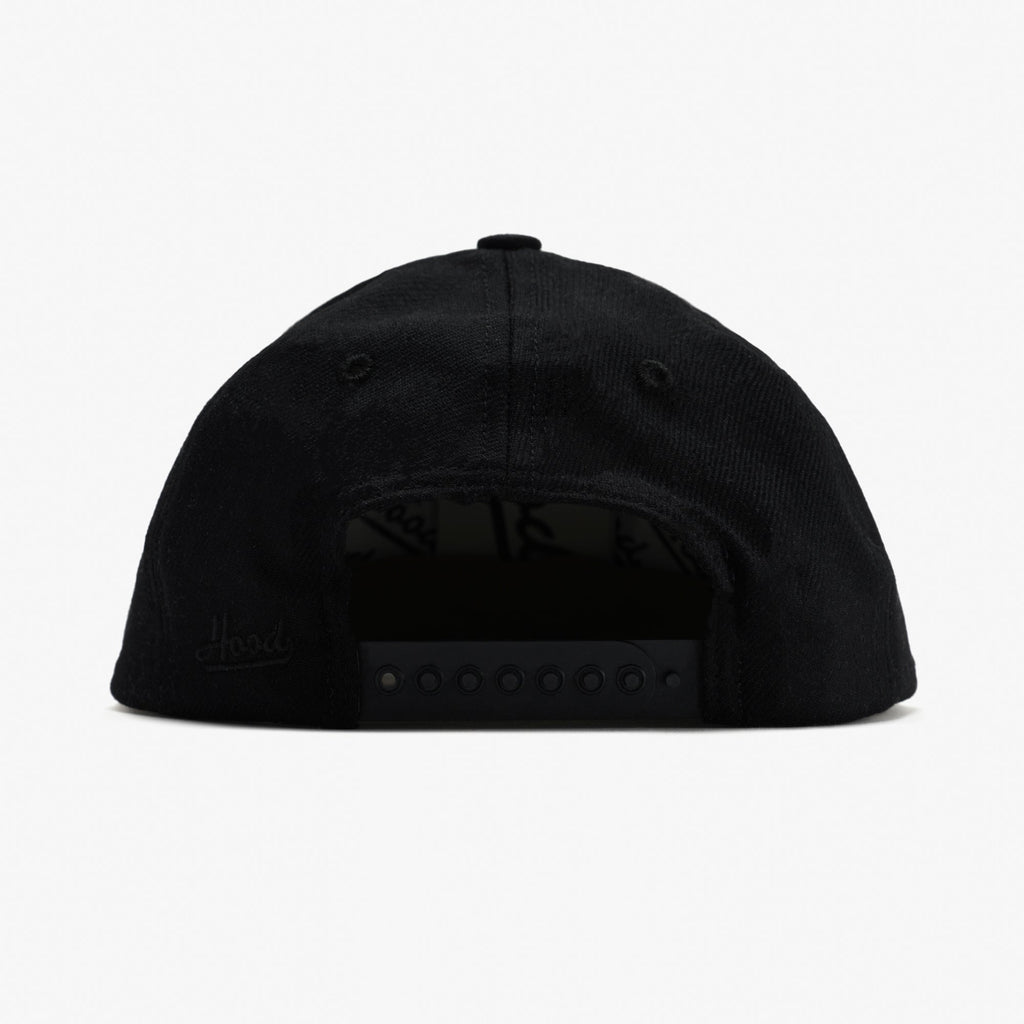 HUSH HAT "H-USH" (BLACK)