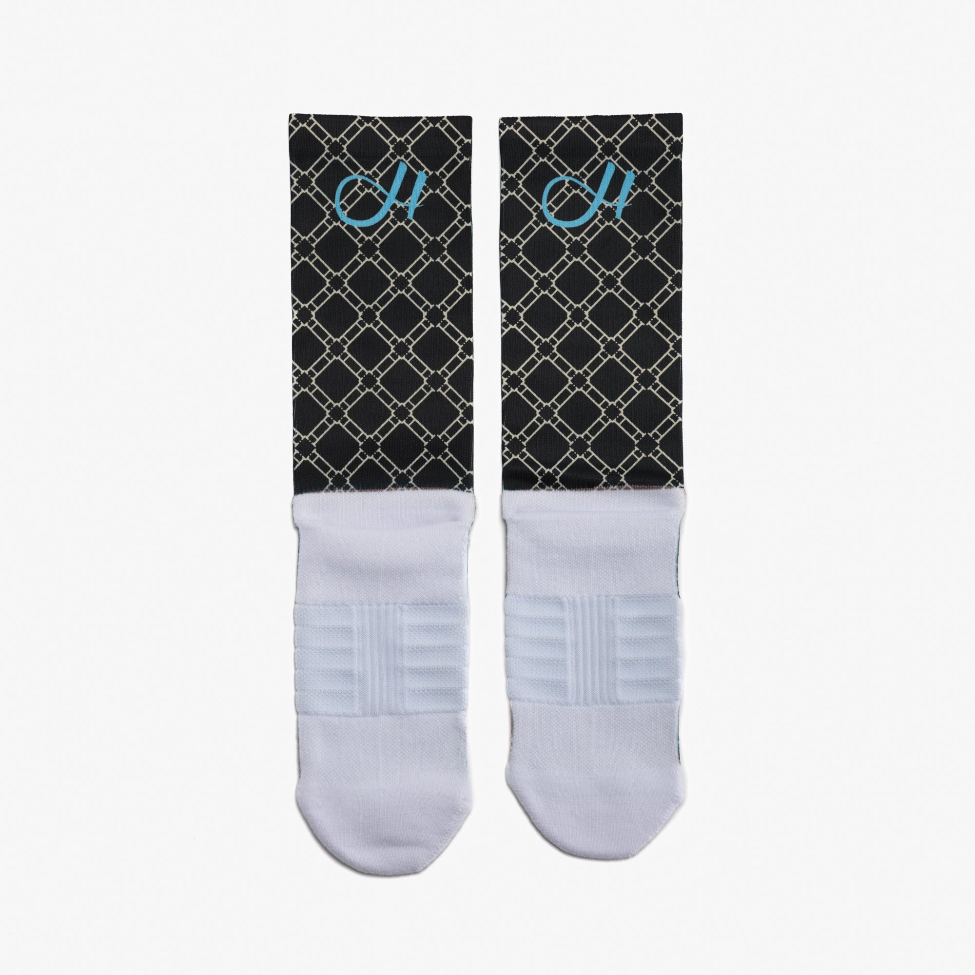 HUSH SOCKS "MONOGRAM" ( 3 Colors)
