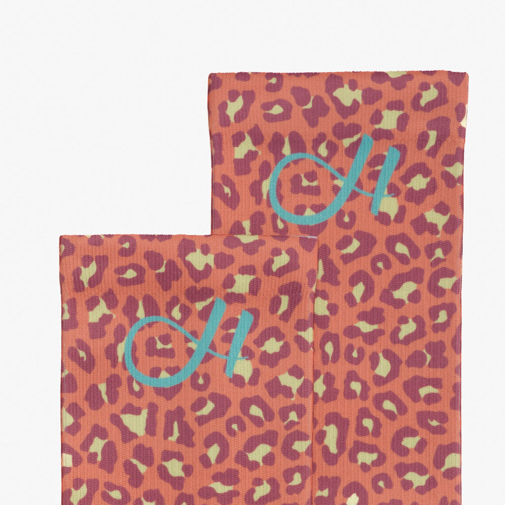 HUSH SOCKS "LEOPARD" (4 Colors)