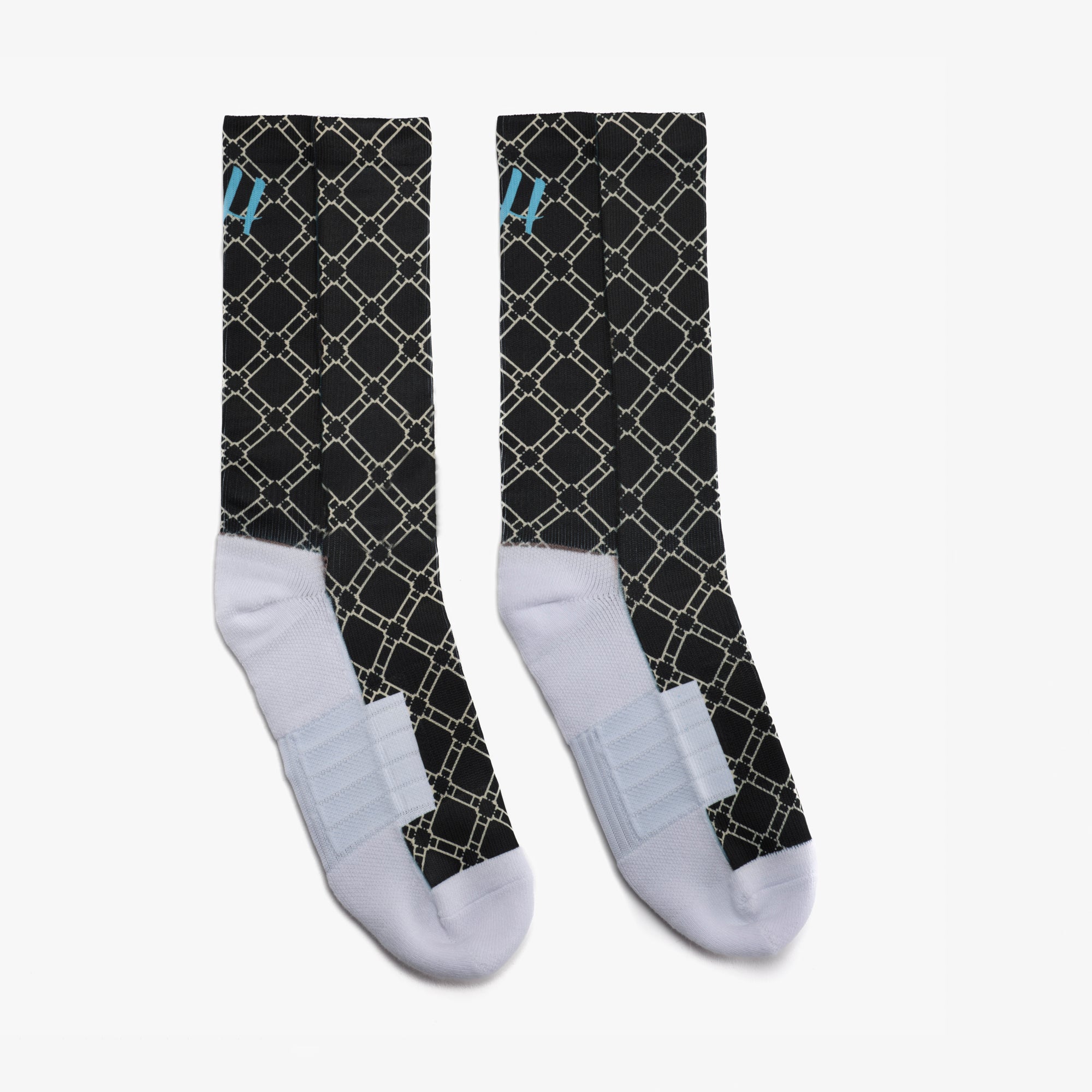 HUSH SOCKS "MONOGRAM" ( 3 Colors)