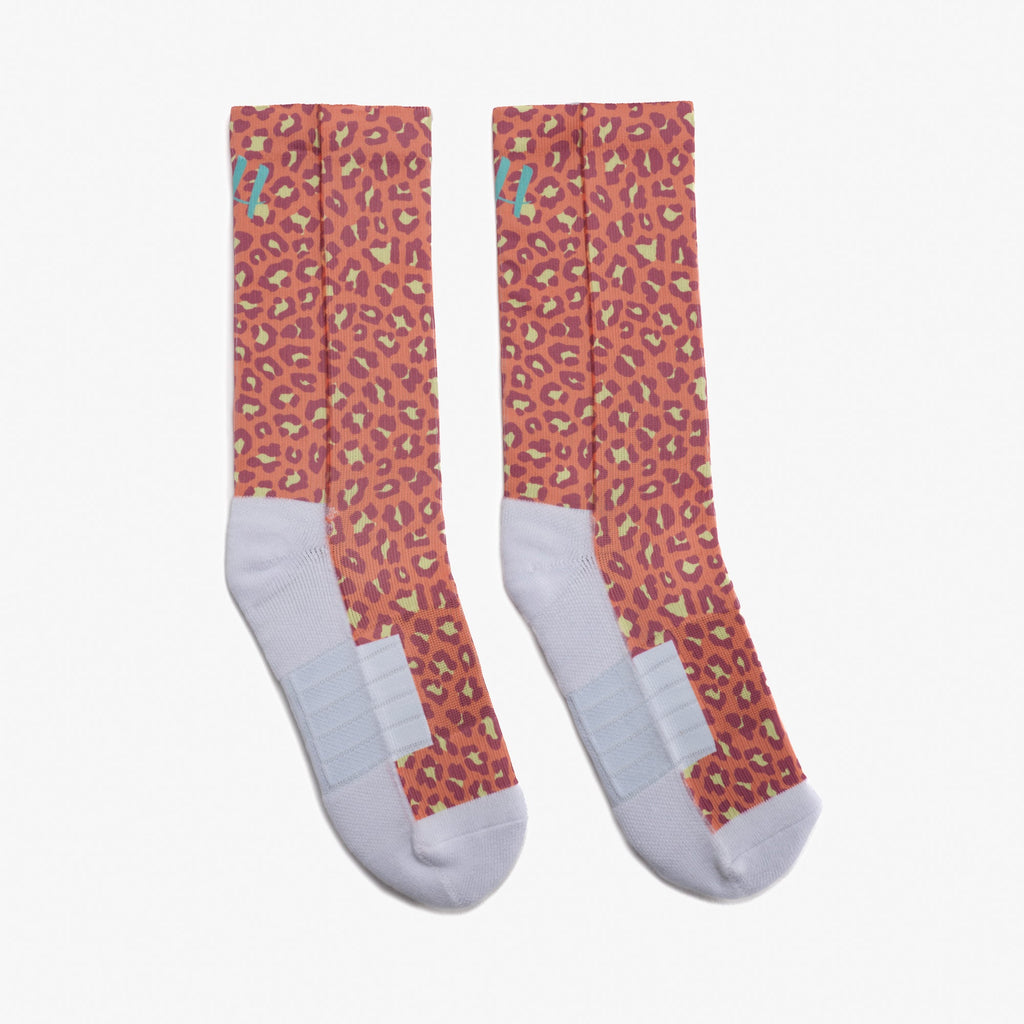 HUSH SOCKS "LEOPARD" (4 Colors)